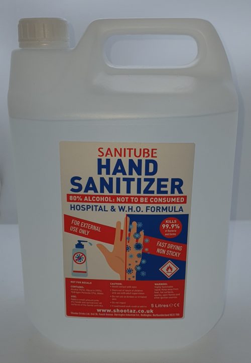 Hand sanitizer 5 litres