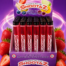 Strawberry alcoholic test tubes box of 36