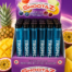 Tropical alcoholic test tubes box of 36